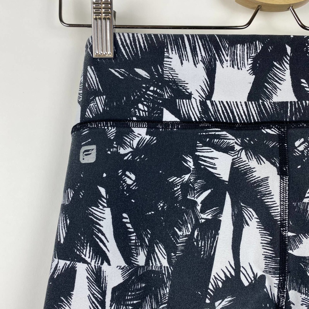 Fabletics Salar Crop Workout Palm Tree Leggings - image 5